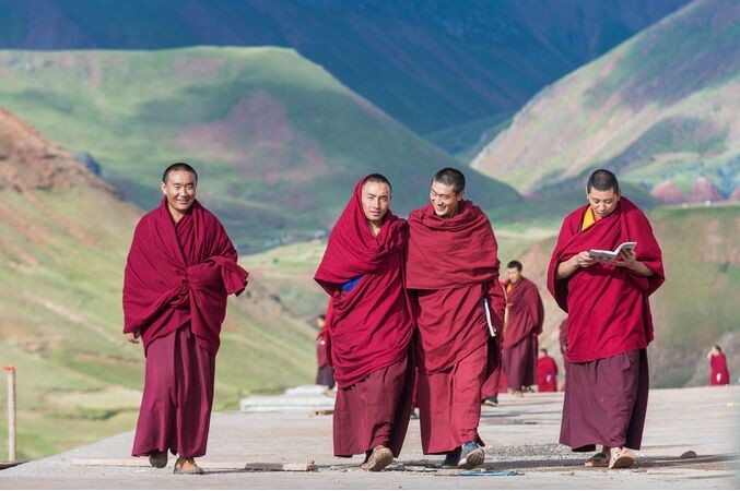 Influences religieuses au Tibet